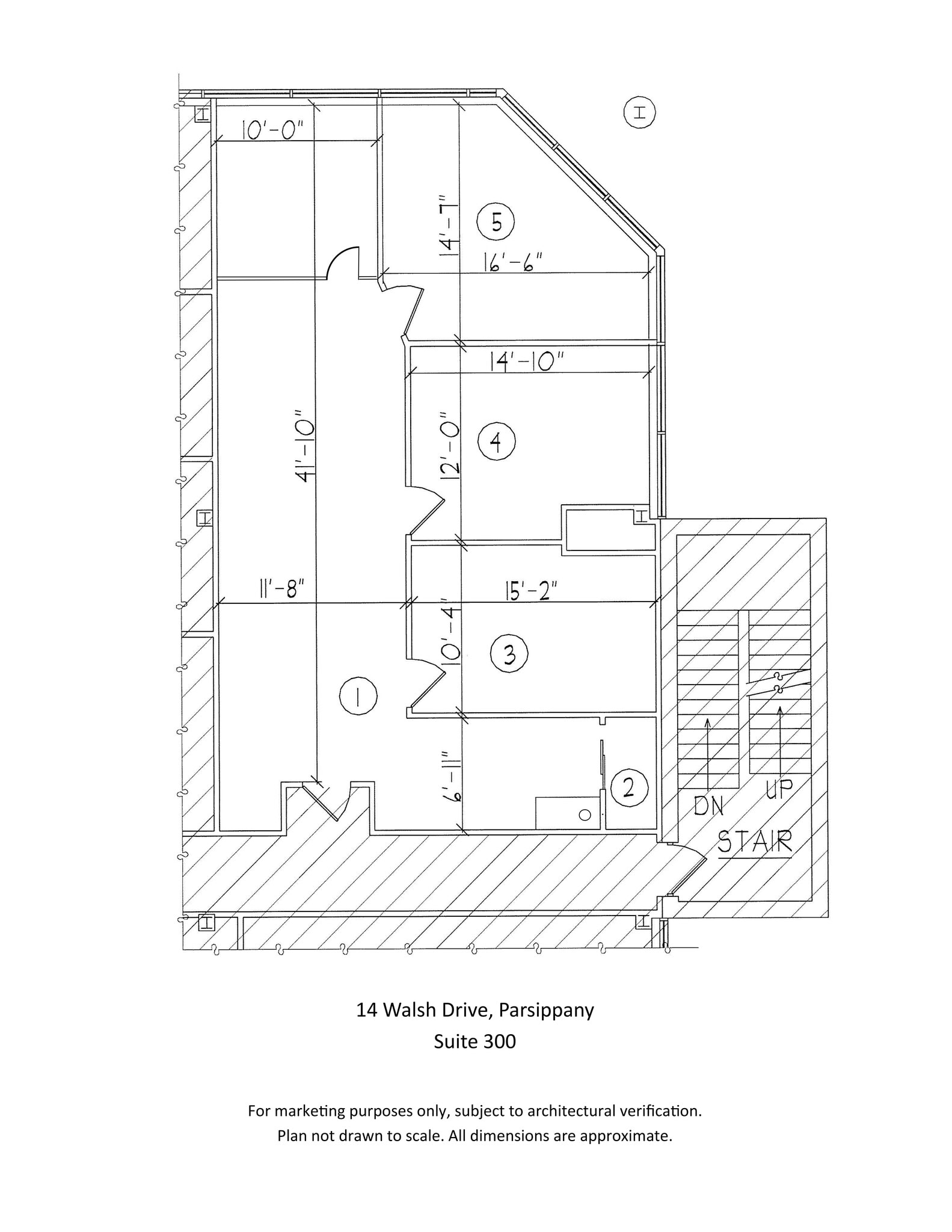 14 Walsh Dr, Parsippany, NJ for lease Site Plan- Image 1 of 1