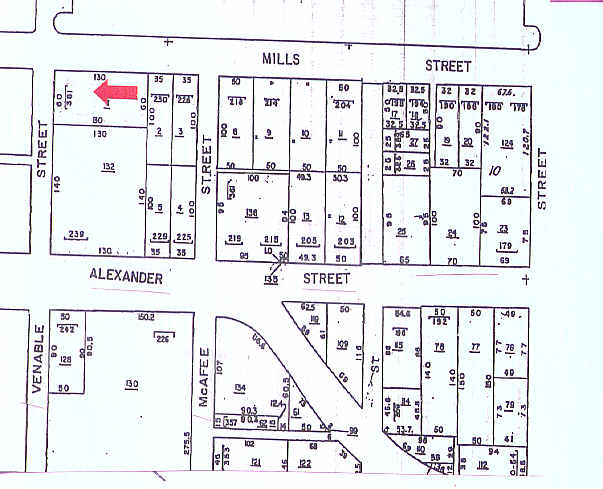 381 Venable St NW, Atlanta, GA for sale - Plat Map - Image 2 of 3