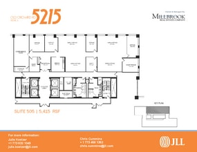 5215 Old Orchard Rd, Skokie, IL for lease Floor Plan- Image 1 of 2