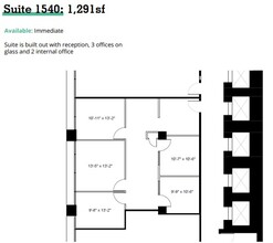 439 University Ave, Toronto, ON for lease Floor Plan- Image 1 of 1