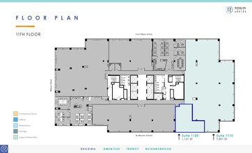 1700 N Moore St, Arlington, VA for lease Floor Plan- Image 1 of 1