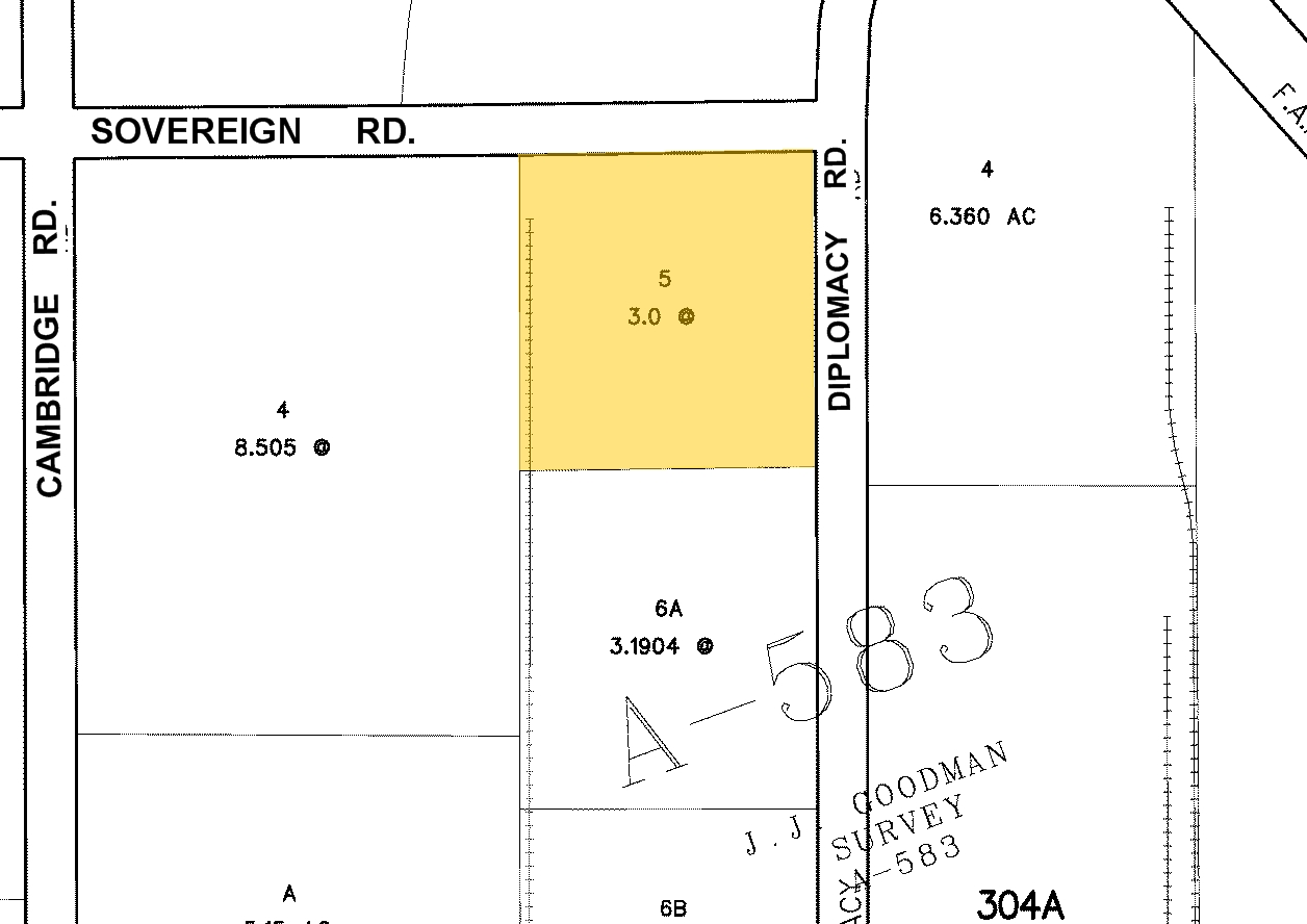 4401 Diplomacy Rd, Fort Worth, TX for sale Plat Map- Image 1 of 1