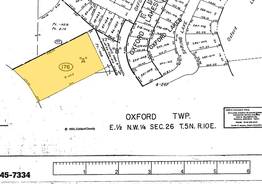 400 S Glaspie St, Oxford, MI for sale - Plat Map - Image 3 of 3