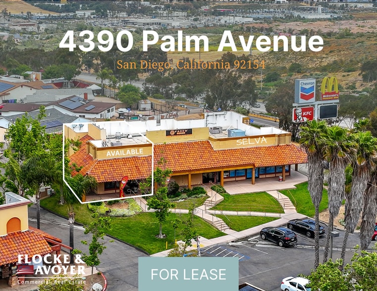 4390 Palm Ave, San Diego, CA for lease - Building Photo - Image 1 of 4