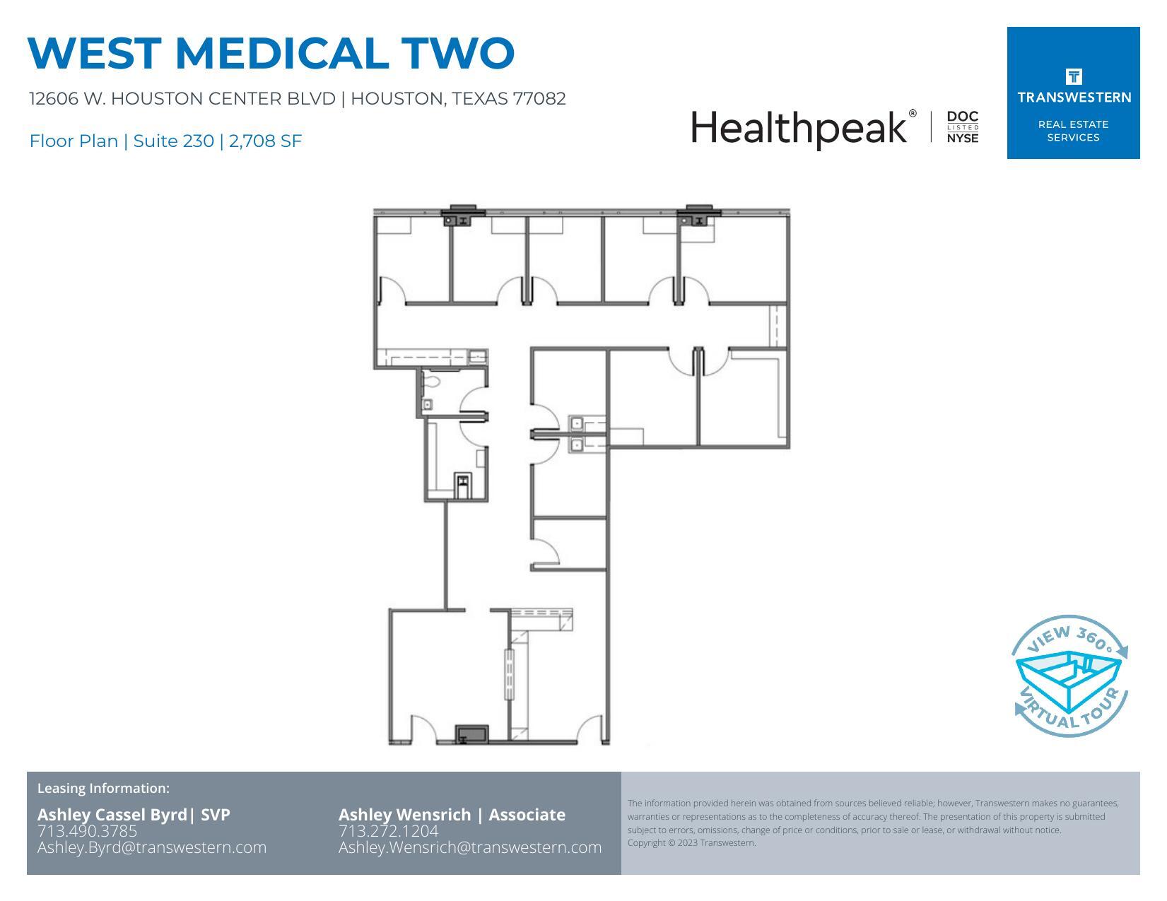 12606 W Houston Center Blvd, Houston, TX for lease Floor Plan- Image 1 of 1