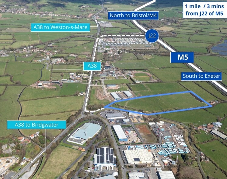 7 Isleport Ln, Highbridge for sale - Aerial - Image 1 of 1