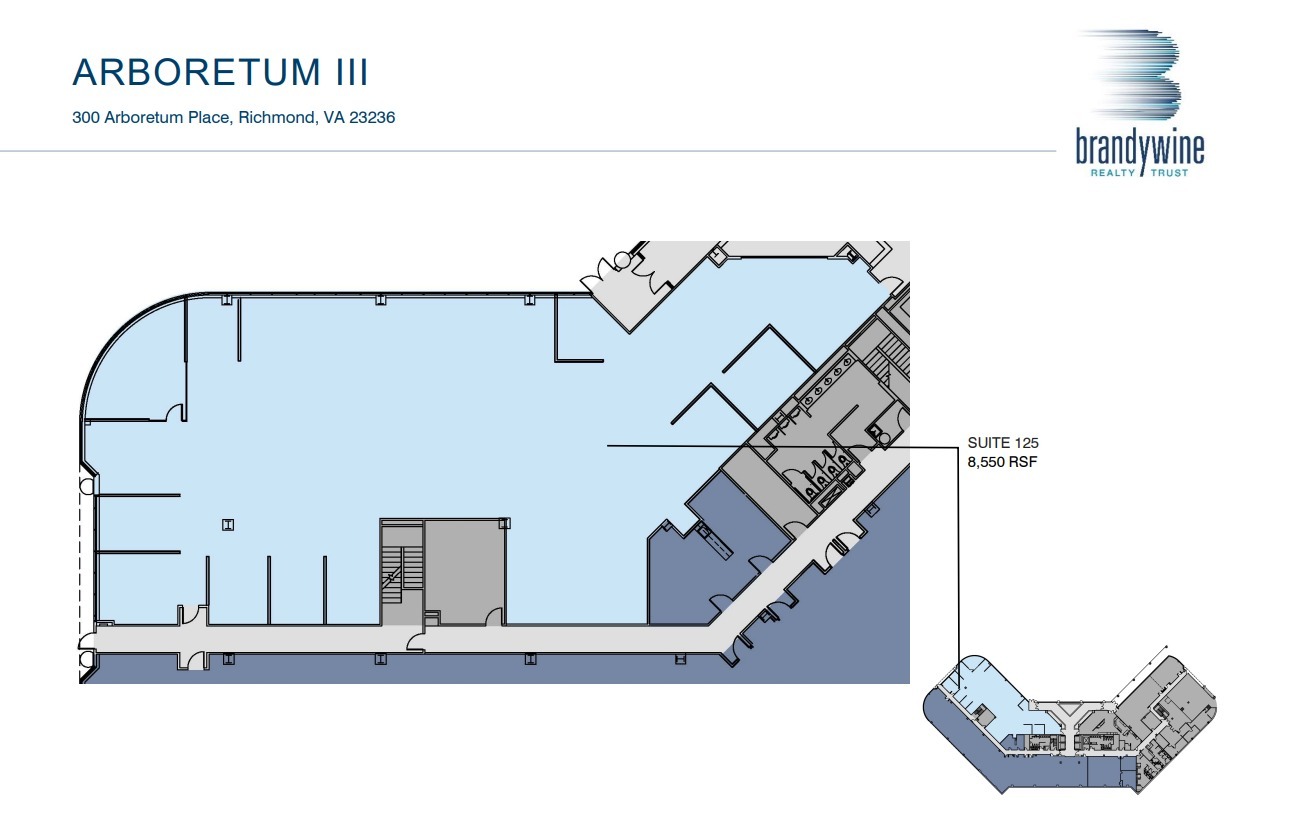 300 Arboretum Pl, Richmond, VA for lease Floor Plan- Image 1 of 1