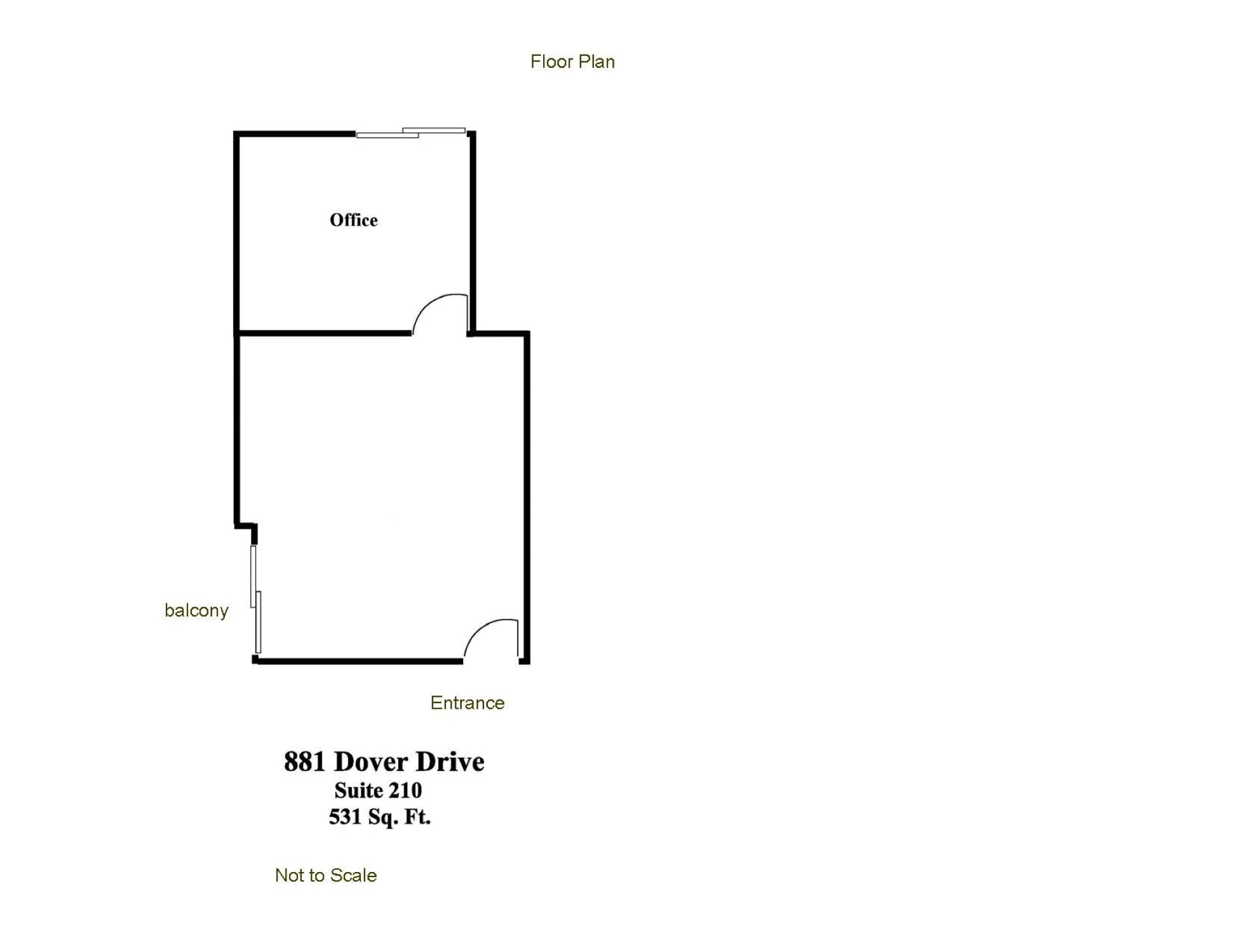 881 Dover Dr, Newport Beach, CA for lease Floor Plan- Image 1 of 1