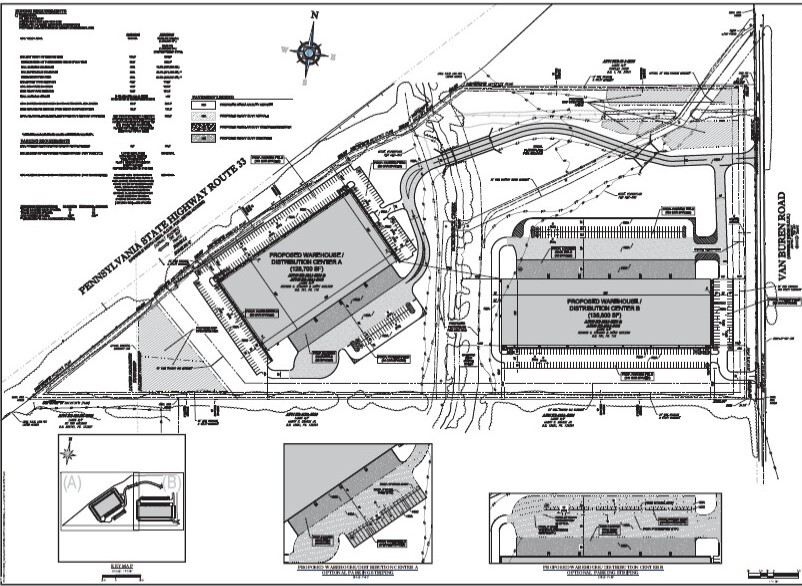 1492 Van Buren Rd, Easton, PA for sale - Site Plan - Image 1 of 1