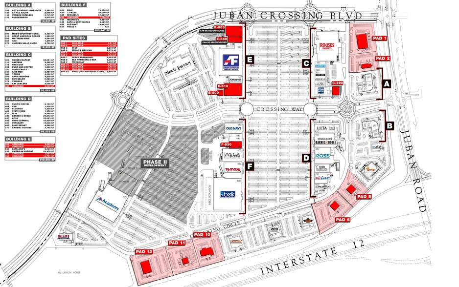 Juban Rd, Denham Springs, LA for lease - Site Plan - Image 2 of 4