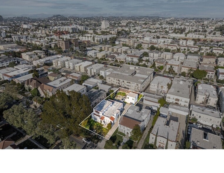 144 S Catalina St, Los Angeles, CA for sale - Aerial - Image 3 of 8