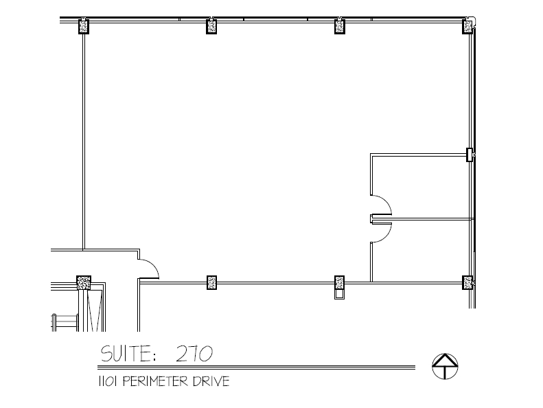 1101 Perimeter Dr, Schaumburg, IL for lease Floor Plan- Image 1 of 5