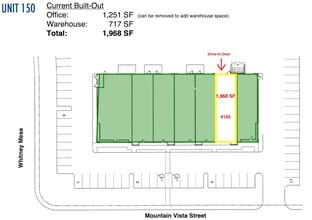 6100 Mountain Vista St, Henderson, NV for lease Interior Photo- Image 2 of 2