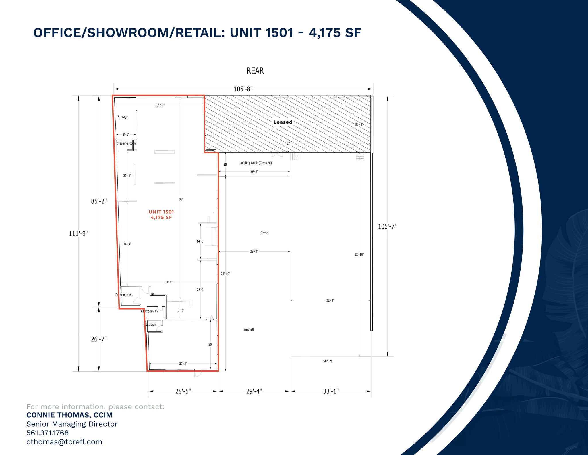 1220-1500 Elizabeth Ave, West Palm Beach, FL for lease Site Plan- Image 1 of 1