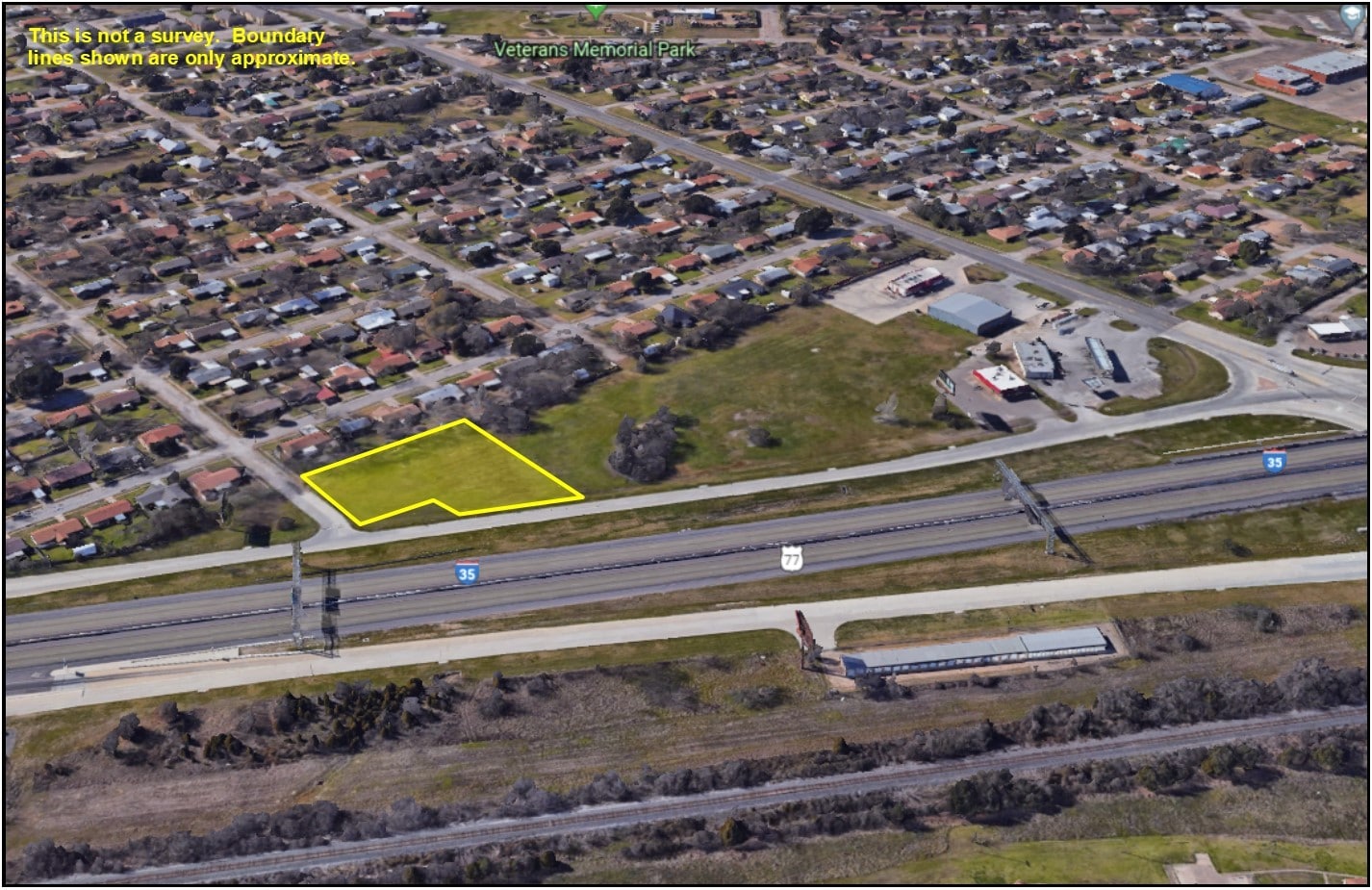 North Ih-35, Lacy-Lakeview, TX for sale Aerial- Image 1 of 6