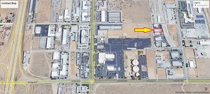 42142 7th St W, Lancaster, CA - AERIAL map view