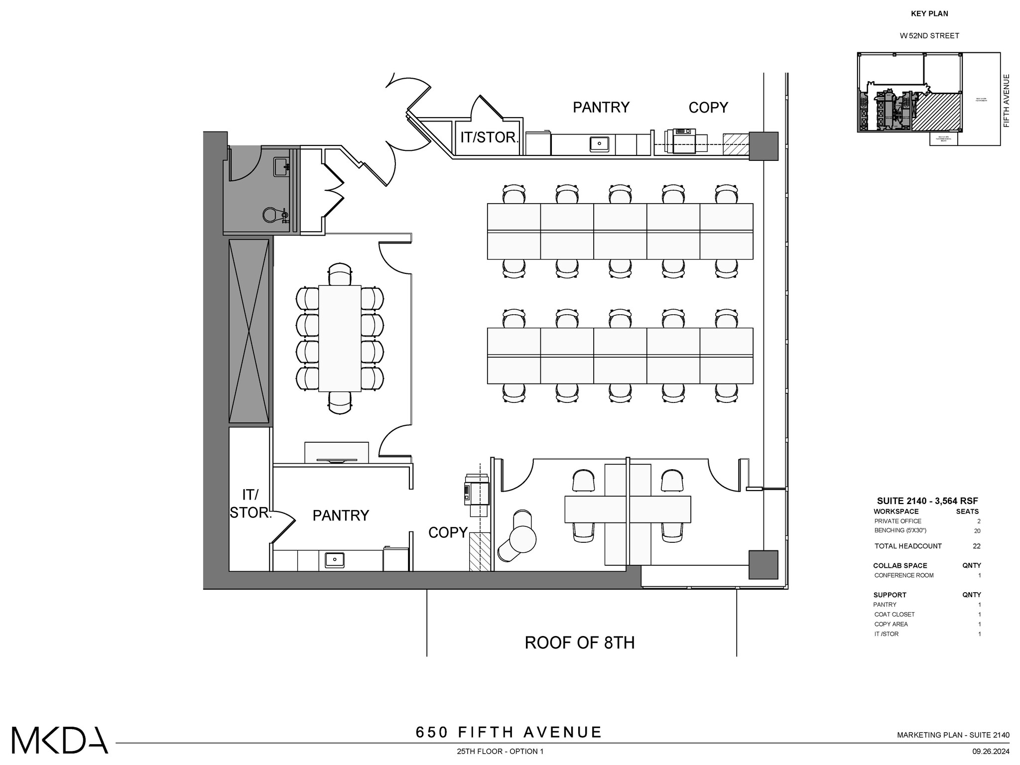 650 Fifth Ave, New York, NY for lease Floor Plan- Image 1 of 1