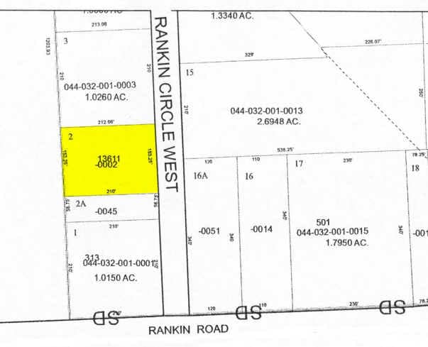 13611 Rankin Cor W, Houston, TX for sale - Plat Map - Image 2 of 6