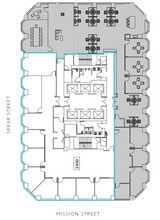 101 Mission St, San Francisco, CA for lease Floor Plan- Image 1 of 1