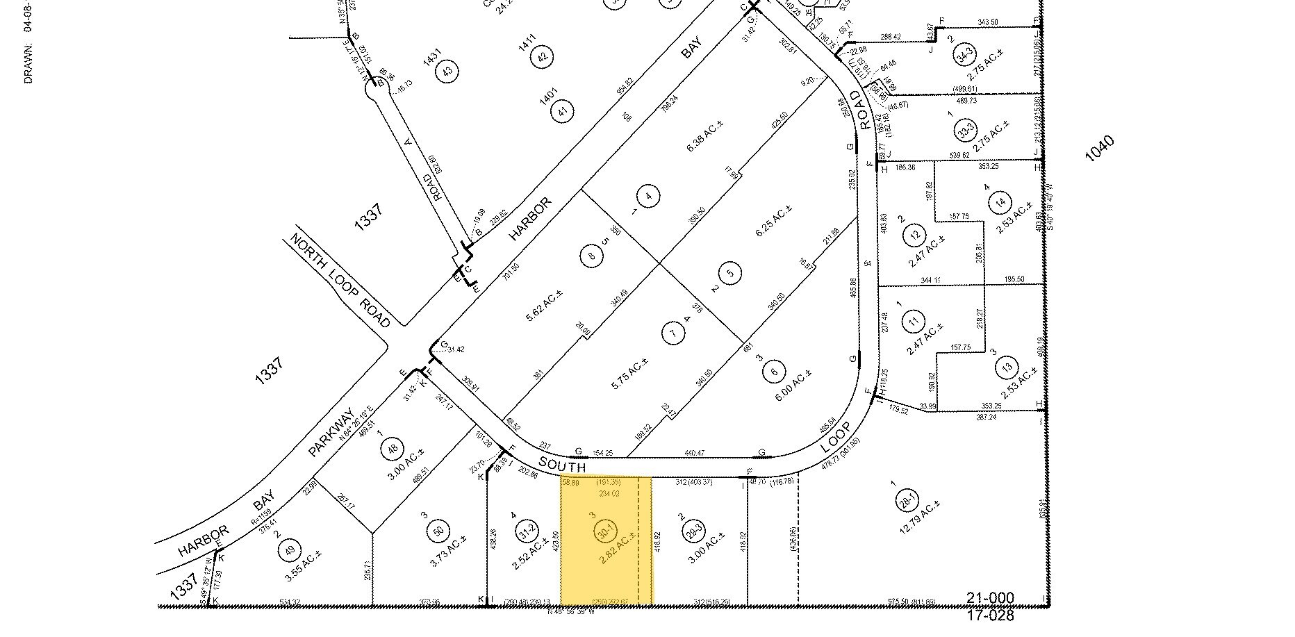 1640 S Loop Rd, Alameda, CA for sale Plat Map- Image 1 of 1