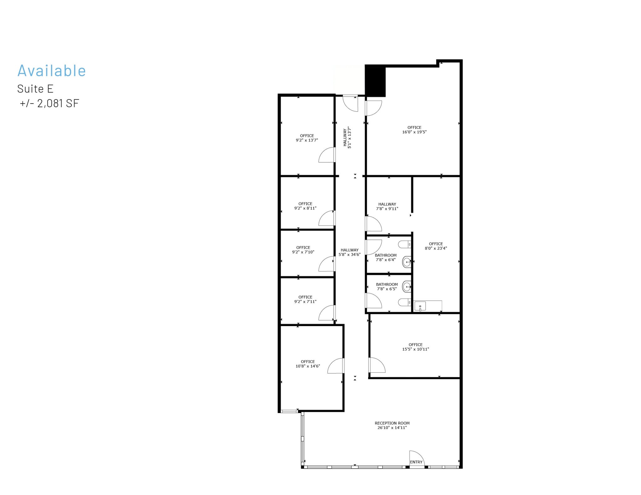 10800 Independence Pointe Pky, Matthews, NC for lease Floor Plan- Image 1 of 7