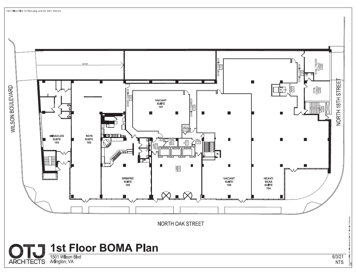 1501 Wilson Blvd, Arlington, VA for lease Floor Plan- Image 1 of 1