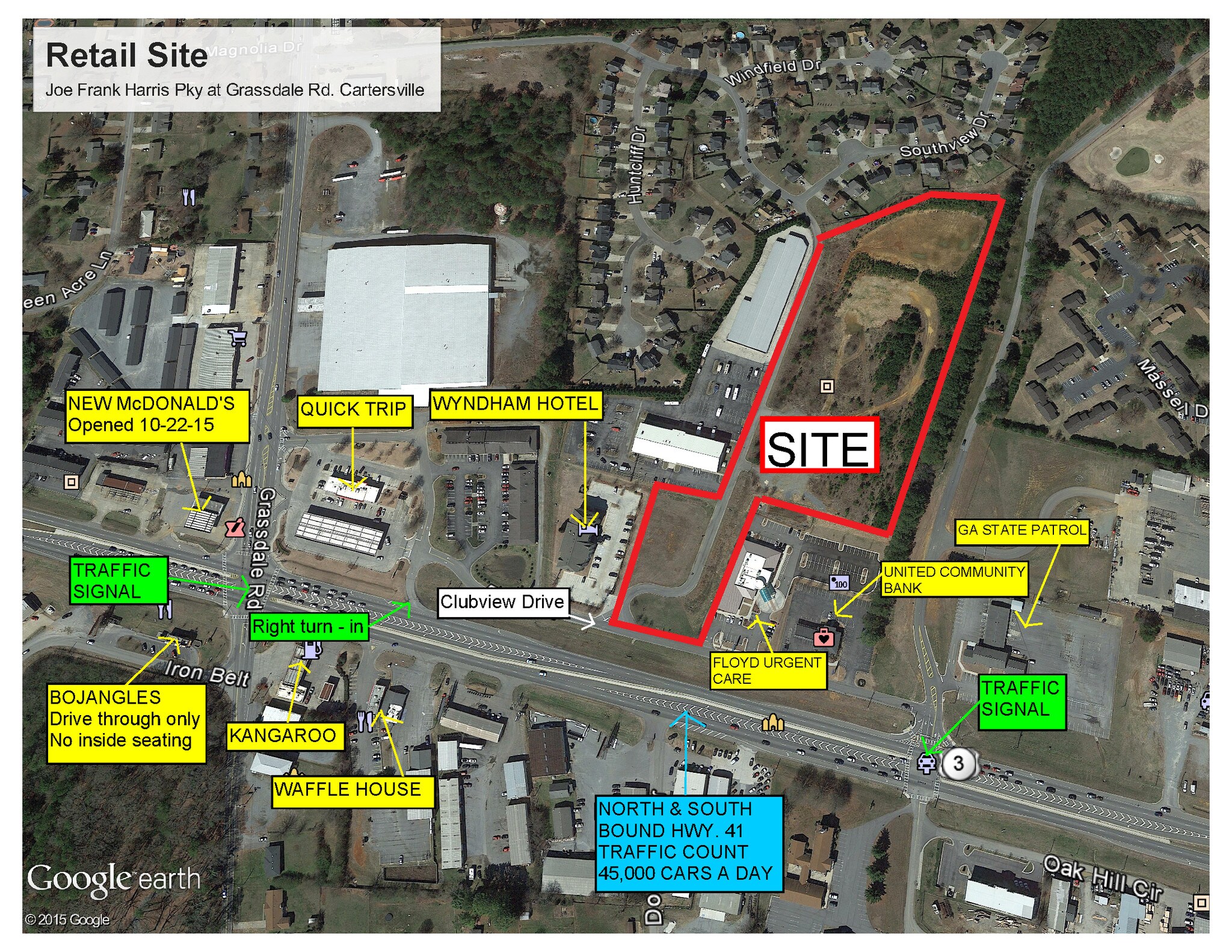 Joe Frank Harris Pky, Cartersville, GA for sale Building Photo- Image 1 of 1