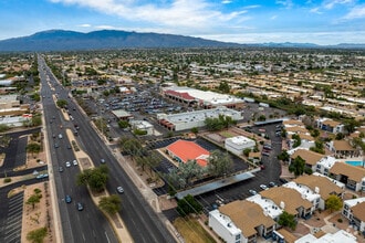 7740 E Speedway Blvd, Tucson, AZ - AERIAL  map view - Image1