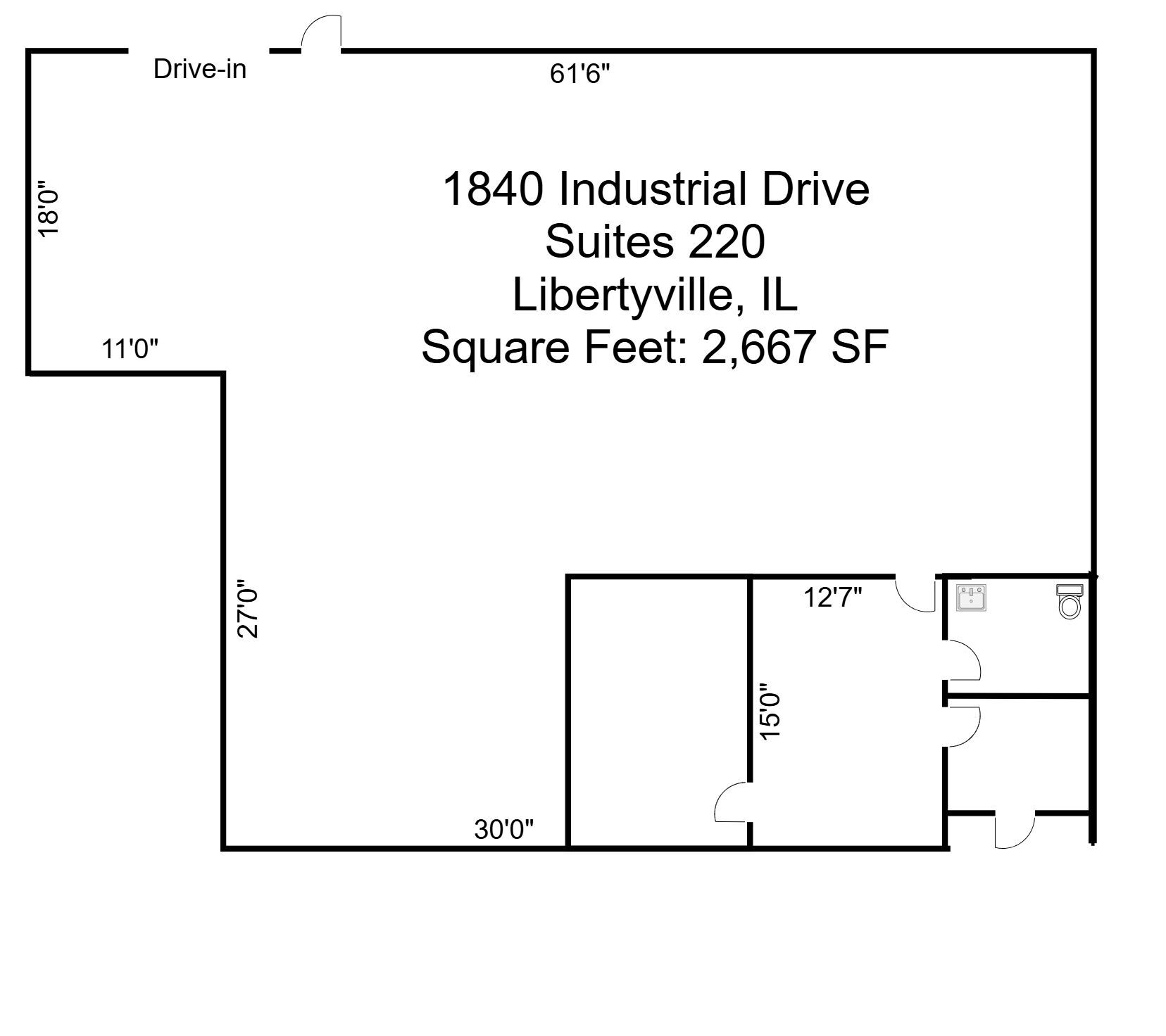 1840 Industrial Dr, Libertyville, IL for lease Building Photo- Image 1 of 1