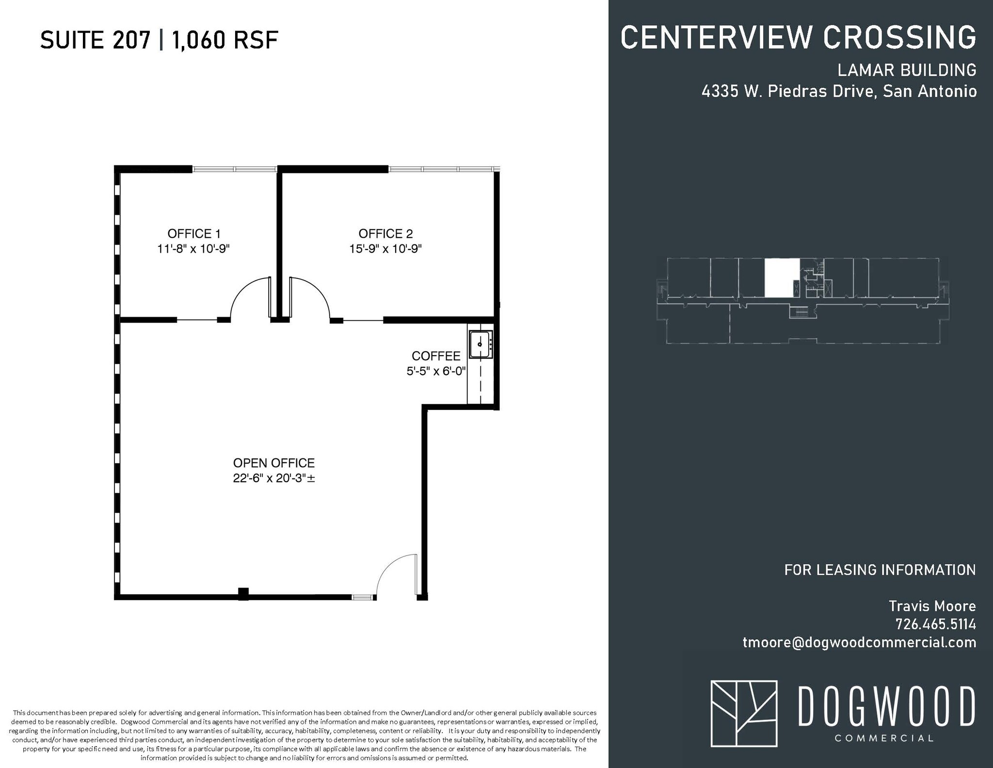 4538 Centerview Dr, San Antonio, TX for lease Floor Plan- Image 1 of 1