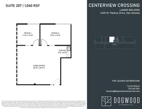 4538 Centerview Dr, San Antonio, TX for lease Floor Plan- Image 1 of 1