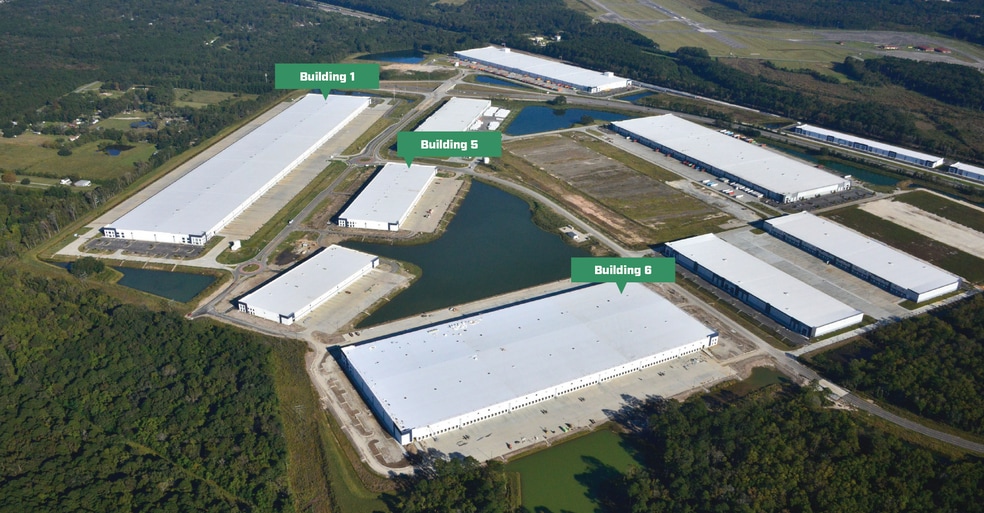 Central Port Logistics Ctr, Savannah, GA for lease - Aerial - Image 2 of 9