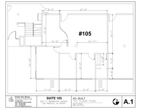 2001 S Barrington Ave, Los Angeles, CA for lease Site Plan- Image 1 of 1