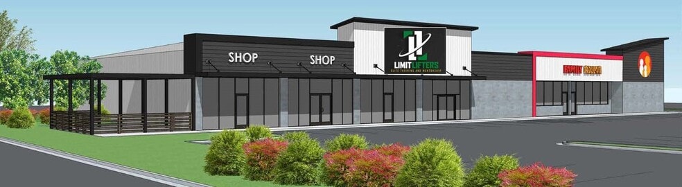 1016 Laurens Rd, Greenville, SC for lease - Building Photo - Image 3 of 4