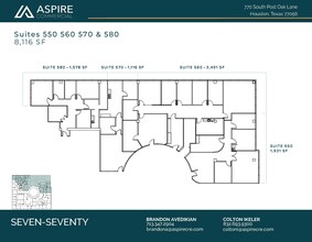 770 S Post Oak Ln, Houston, TX for lease Floor Plan- Image 2 of 2