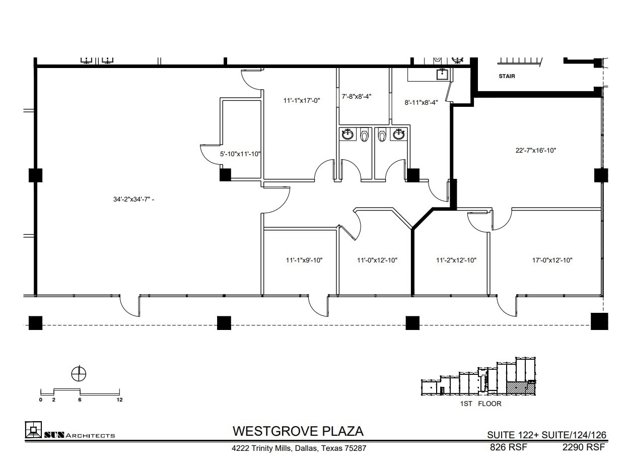4222 Trinity Mills Rd, Dallas, TX for lease Floor Plan- Image 1 of 1