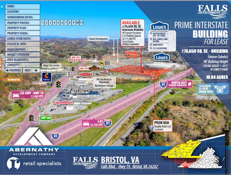 361 Cabela Dr, Bristol, VA for sale - Building Photo - Image 1 of 1