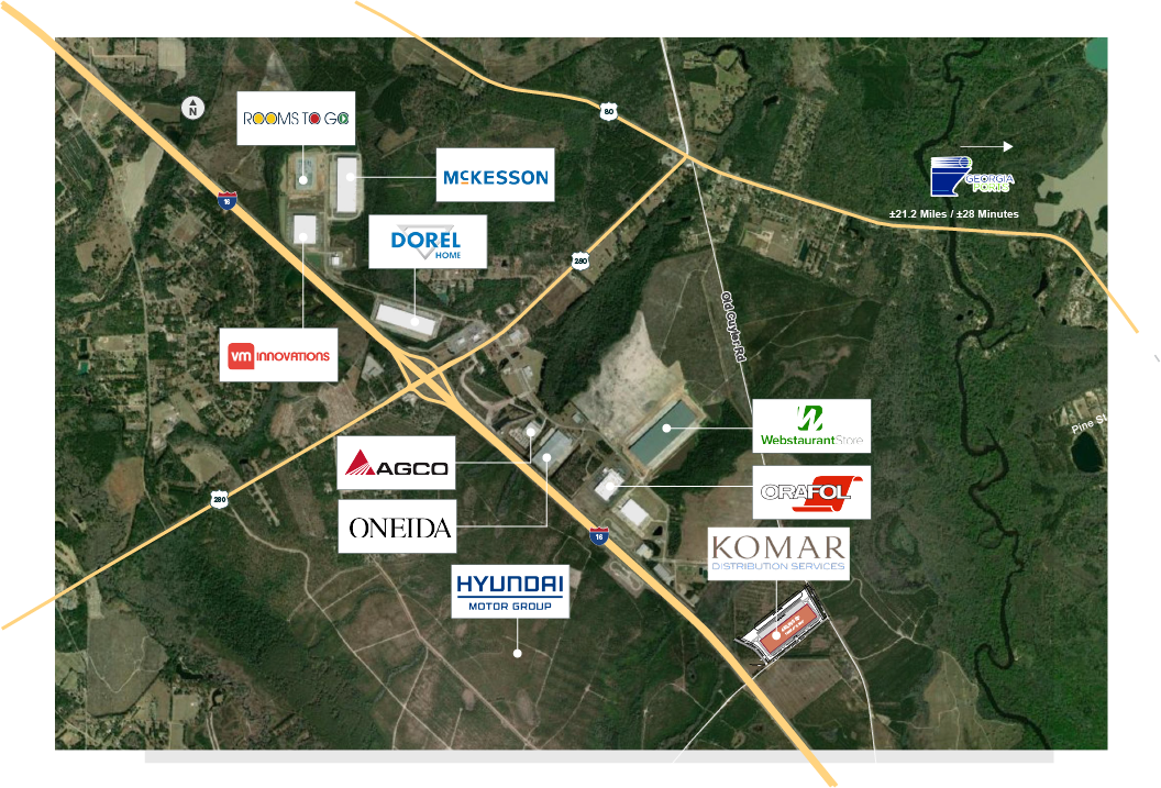 Jernigan Road, Ellabell, GA for lease Primary Photo- Image 1 of 5