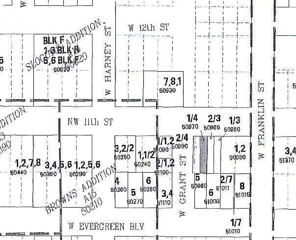 613 W 11th St, Vancouver, WA for sale - Plat Map - Image 2 of 12