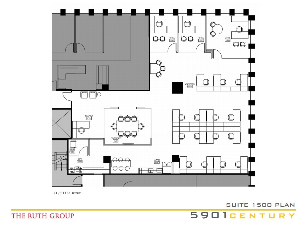 5901 W Century Blvd, Los Angeles, CA for sale Floor Plan- Image 1 of 1