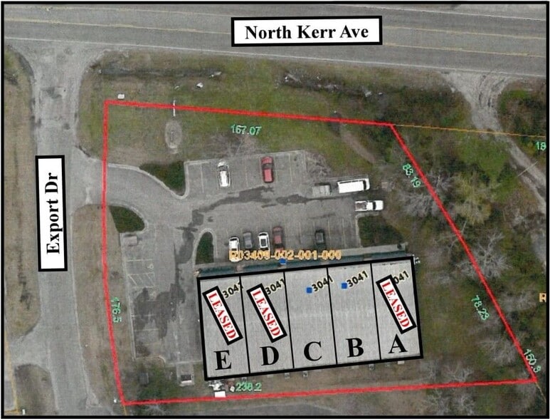 3041 N Kerr Ave, Wilmington, NC for lease - Floor Plan - Image 2 of 3
