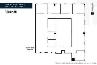 2417 Atrium Dr, Raleigh, NC for lease Floor Plan- Image 1 of 1