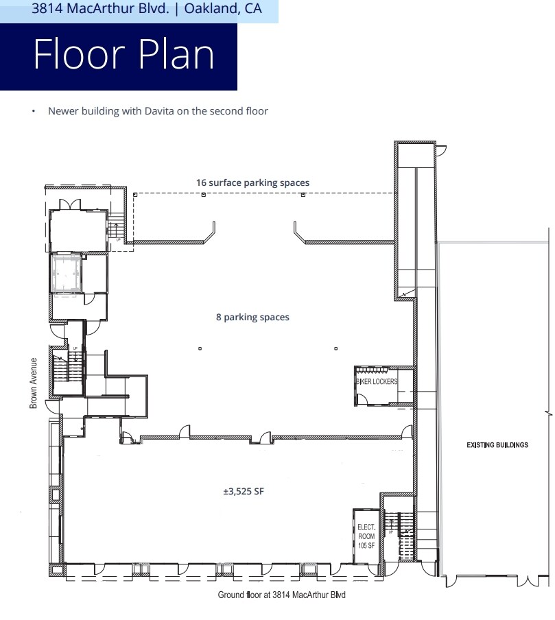 3810-3814 MacArthur Blvd, Oakland, CA for lease Floor Plan- Image 1 of 1