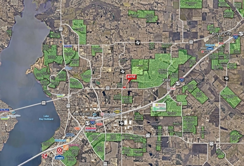 2974 State Highway 66, Fate, TX for sale - Aerial - Image 3 of 4