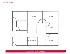 615 W Mount Pleasant Ave, Livingston, NJ for lease Floor Plan- Image 1 of 1