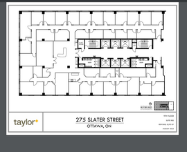 275 Slater St, Ottawa, ON for lease Floor Plan- Image 1 of 1