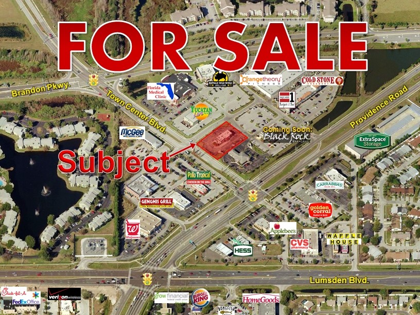 2010 Town Center Blvd, Brandon, FL for sale Aerial- Image 1 of 1