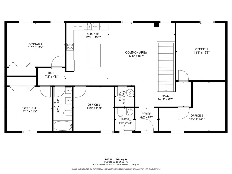 253 Lindsay St, Alcoa, TN for lease - Floor Plan - Image 2 of 3