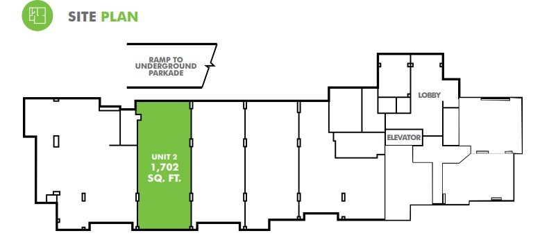 9505 105th Ave NW, Edmonton, AB for lease Site Plan- Image 1 of 1