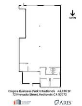 721 Nevada St, Redlands, CA for lease Floor Plan- Image 1 of 2